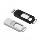 Private Moulds - New push-pull acrylic or ABS usb stick with LED light LWU1020