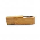 Swivel Usb Drives - Eco-friendly twister wood bamboo usb stick LWU983