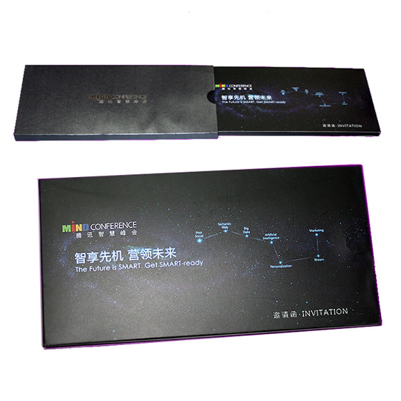 Custom video greeting card LWU-EC