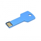 Key Shaped Usb Drives - Cheapest colorful metal key shaped with laser logo usb pen drive LWU253