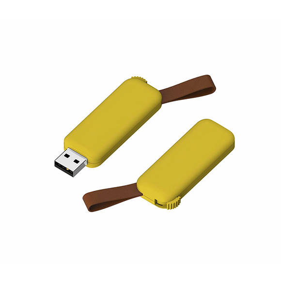 2019 private mould slideslip style usb drive with lanyard LWU1084