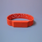 Wristbands Usb Drives - Custom PVC bracelet usb drive LWU302