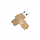 Wooden Usb Drives - Full real capacity chip Eco friendly degradable u disk LWU742