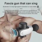 Message Gun - 2021 new arrival bluetooth speaker fascia massage gun LWS-6050