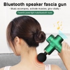 Message Gun - 2021 top quality creative bluetooth speaker muscle fascial massager LWS-6051
