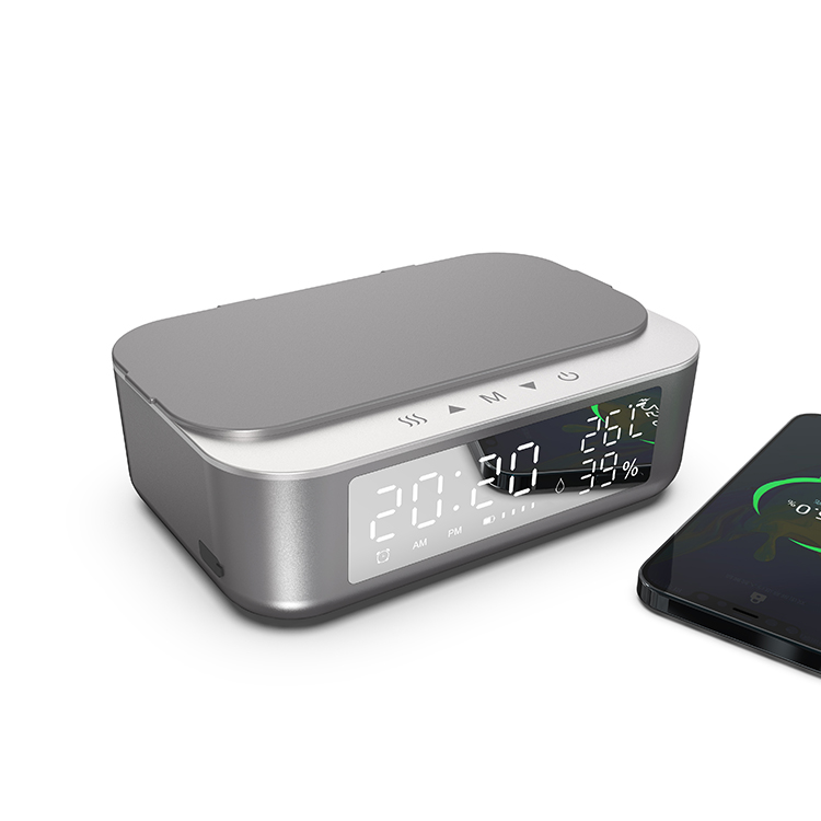 2021 new arrival Alarm clock ultrasonic cleaner LWS-6055
