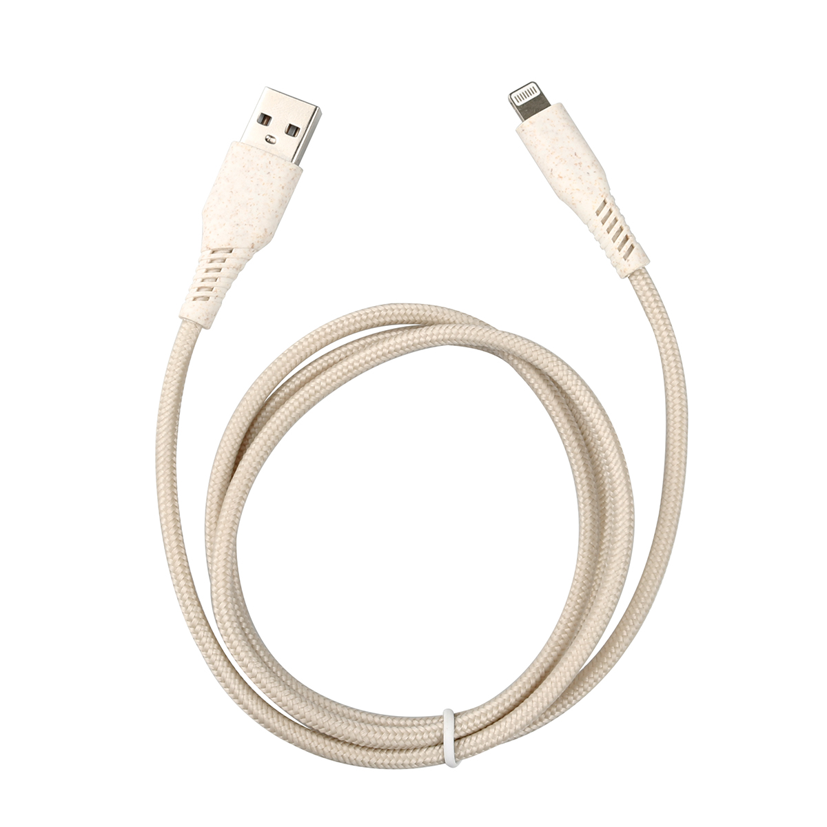 Eco Straw wheat Lighting 8 pin data cable 1m Type-c Android Connector