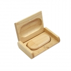 Wooden Usb Drives - large amount stock eco friendly wooden usb drive for Russian Market LWU220 