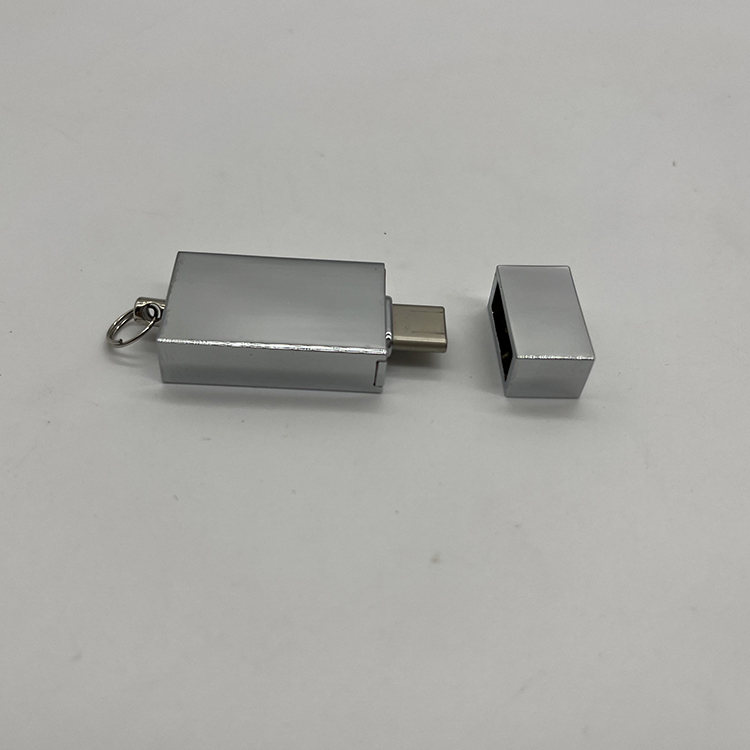 2023 LEADWAY latest private mould New type c simple metal usb drive LWU009