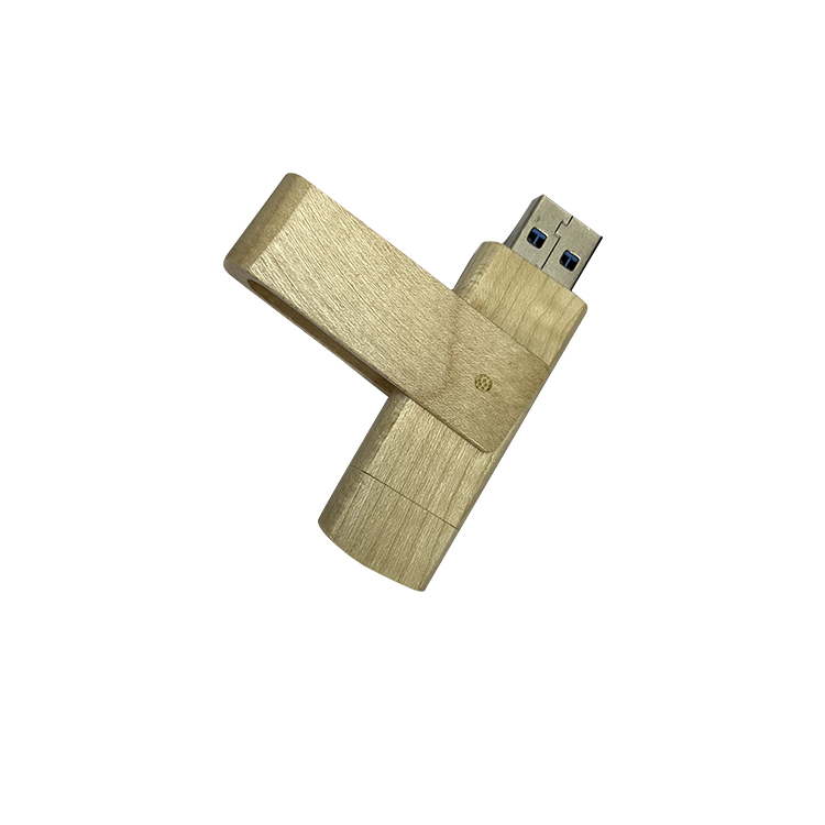 Leadway private mould totally new type c wooden usb drive LWU010
