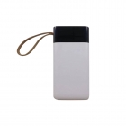 Plastic Power Bank -  New arrival built in 3 in 1 cable phone holder 20000mah power bank with lanyard Y129