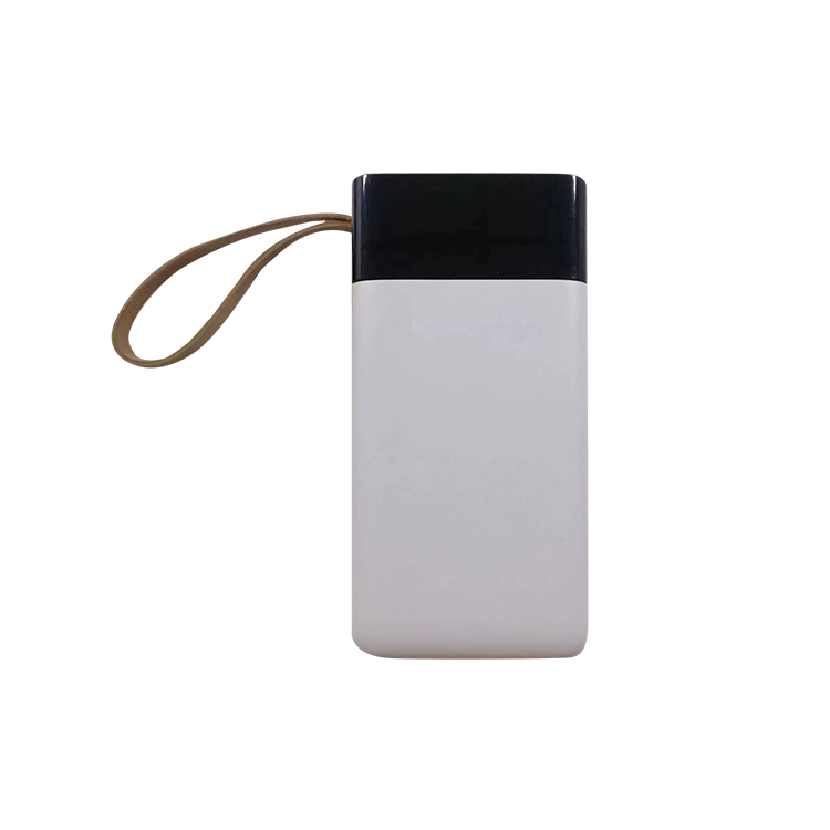  New arrival built in 3 in 1 cable phone holder 20000mah power bank with lanyard Y129