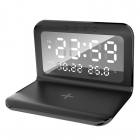 Wireless Charger - 2024 New Clock Alarm Clock Temperature Display Desktop Wireless Charging L-SZ-02