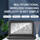 Wireless Charger - 2024 New Clock Alarm Clock Temperature Display Desktop Wireless Charging L-SZ-02