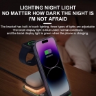 Wireless Charger - 2024 New PUNK STYLE 3 IN 1 MAGNETIC WIRELESS CHARGER WITH LED LIGHT LWS-010
