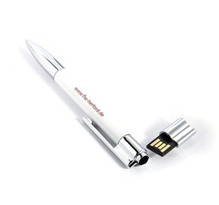 Hottest metal pen shape usb pen key with rubber finishing LWU1002