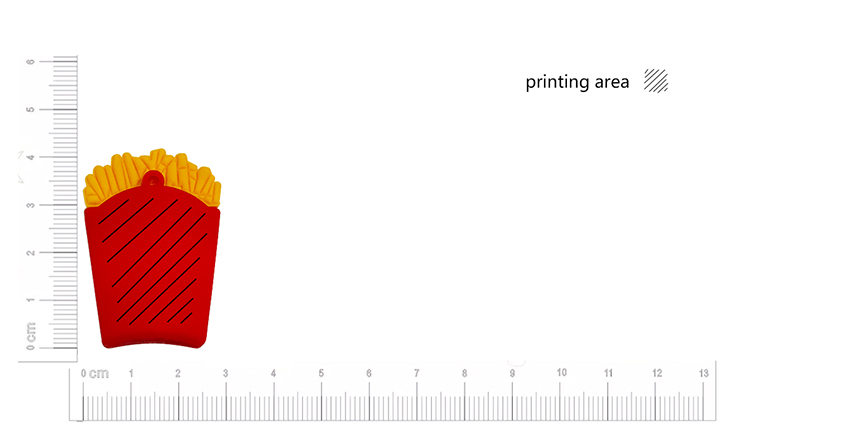 McDonald's fries shaped best flash drive LWU1068