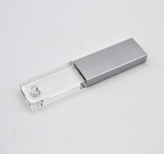 Hottest acrylic usb drive with led light LWU456