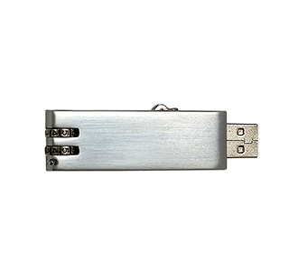 metal coded lock usb thumb drive LWU558