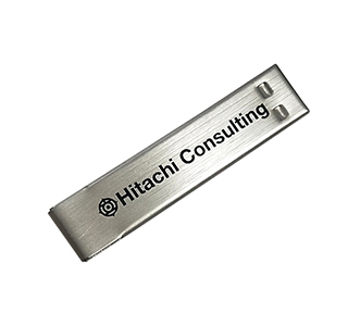 Metal usb flash drive in clip shape LWU834