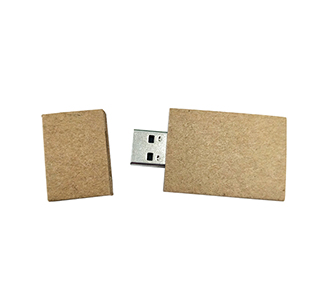 Cardboard fiber usb flash memory stick LWU906