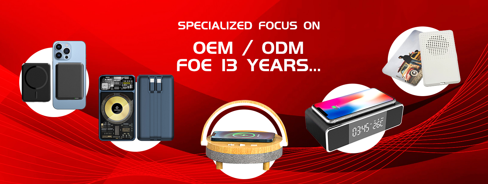 Specialized Focus on OEM/ODM for 11 years