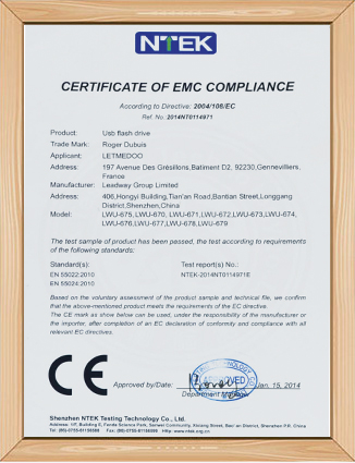 Certifictions