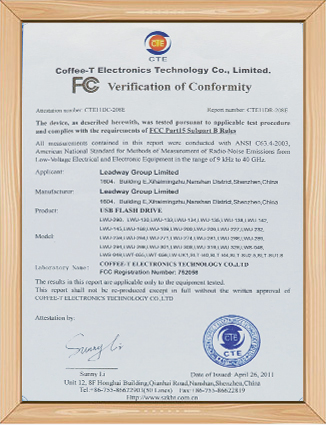 Certifictions
