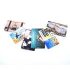 Usb credit card - Hottest wallet card credit card shaped full color printing usb drive LWU131