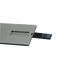 Usb credit card - USB 3.0 metal credit card shaped flash drive LWU720