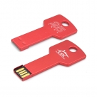 Key Shaped Usb Drives - Cheapest colorful metal key shaped with laser logo usb pen drive LWU253