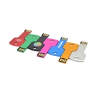 Key Shaped Usb Drives - Cheapest colorful metal key shaped with laser logo usb pen drive LWU253