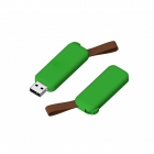 New Arrival - 2019 private mould slideslip style usb drive with lanyard LWU1084