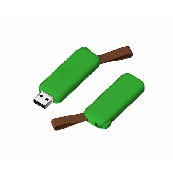 2019 private mould slideslip style usb drive with lanyard LWU1084