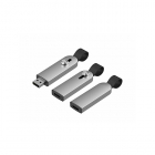 New Arrival - 2019 private mould new unique push & pull metal usb drive LWU1088
