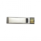 Metal Usb Drives - Grade A chip full real capacity 128mb-128gb Metal usb flash drive in clip shape LWU834