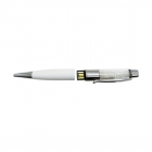 Pen Shaped Usb Drives - Custom logo Crystal pen shaped 8gb flash drive LWU645