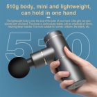 Message Gun - 2021 newest Mini Fascia gun Power Bank 5000mAh LWS-6049