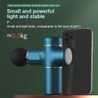 Message Gun - 2021 top quality creative bluetooth speaker muscle fascial massager LWS-6051