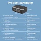 Ultrasonic Cleaner - 2021 new arrival Alarm clock ultrasonic cleaner LWS-6055