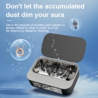 Ultrasonic Cleaner - 2021 new arrival Alarm clock ultrasonic cleaner LWS-6055
