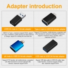 Adapter - 2021 newest usb3.0 usb2.0 usb male to type c female adapter LWU-AD02 Adapter - 2021 newest usb3.0 usb2.0 usb male to type c female adapter LWU-AD02