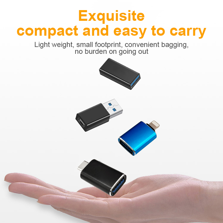 2021 newest high speed usb3.0 type c male to usb female conversion adapter LWU-AD03 2021 newest high speed usb3.0 type c male to usb female conversion adapter LWU-AD03