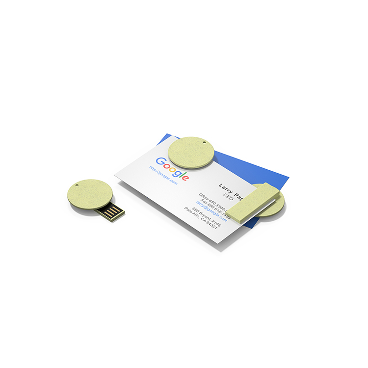 eco friendly degradable vegetable fiber usb drive LWU1168