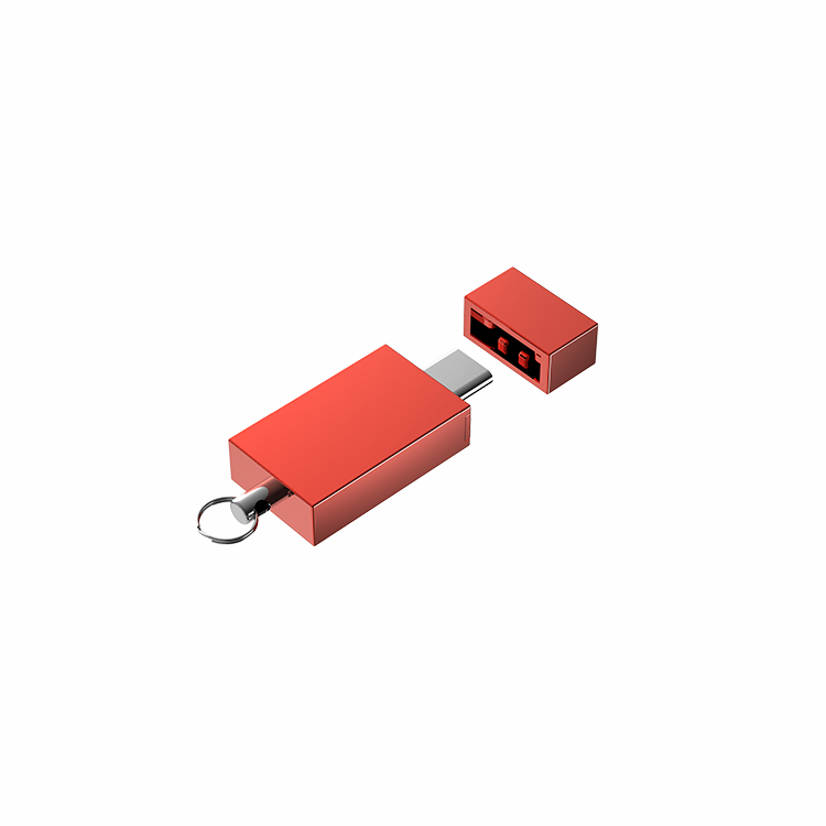 2023 LEADWAY latest private mould New type c simple metal usb drive LWU009