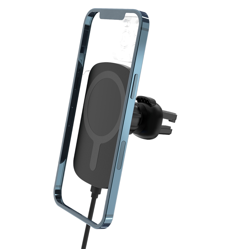 New arrival Magnetic 15W car wireless charger L-C14