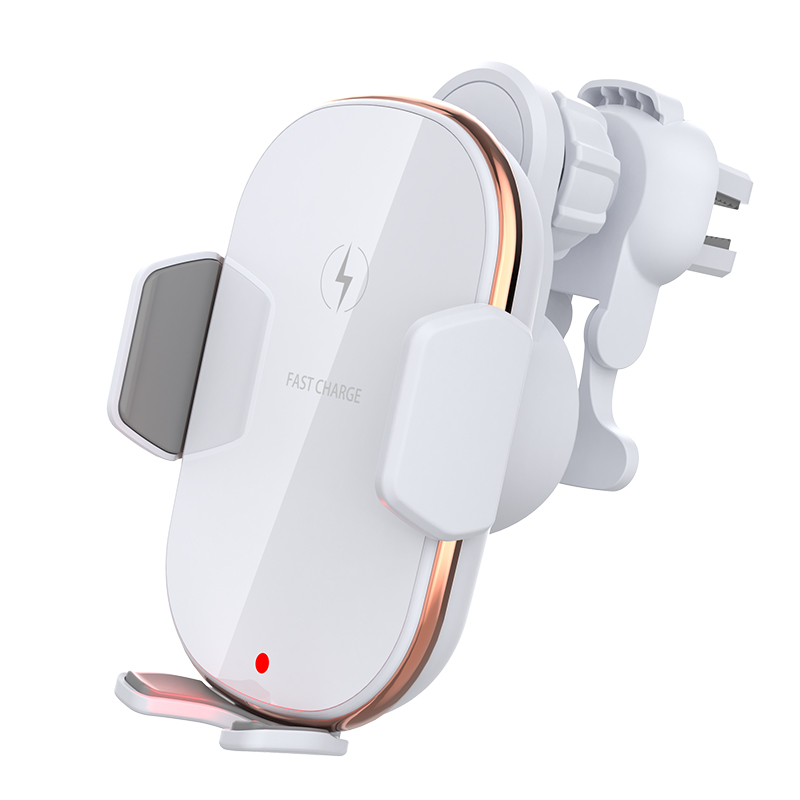three-axis linkage fully automatic induction 15W car magnetic wireless charging L-C15