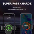 Wireless Charger - 2024 super hot cheaptest Gravity Sensing 5W Car Wireless Charger L-C12