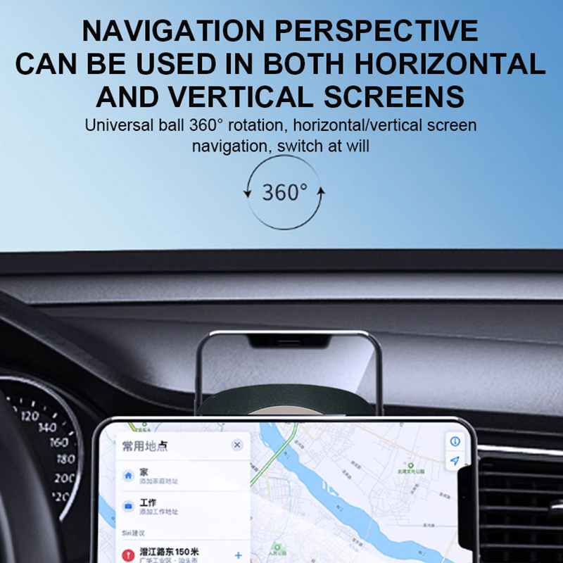 2024 New arrival Magnetic 15W car wireless charger L-C14