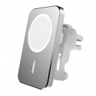 new model 15W metal car magnetic wireless charger L-C19